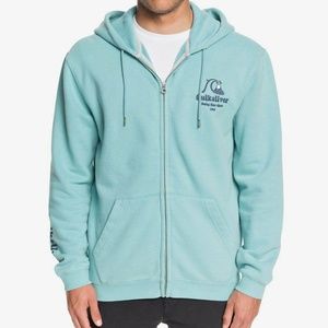 Quicksilver Sweet As Slab Full-Zip Hoodie Tiffany Surfer California
